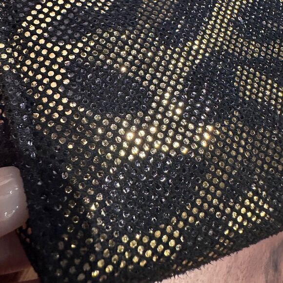 Chic Gold & Black Leopard Print Evening Clutch – Glam Statement Bag - Picture 9 of 15